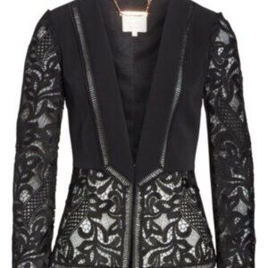Ted Baker Black Lace Blazer